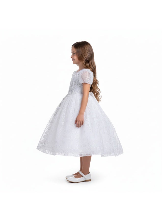 Bidani Shine White Dress - Image 2